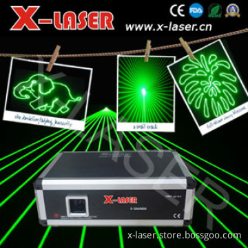 2W Outdoor Green Animation Laser Light